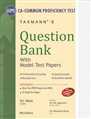 Question Bank With Model Test Papers (CA-CPT)
